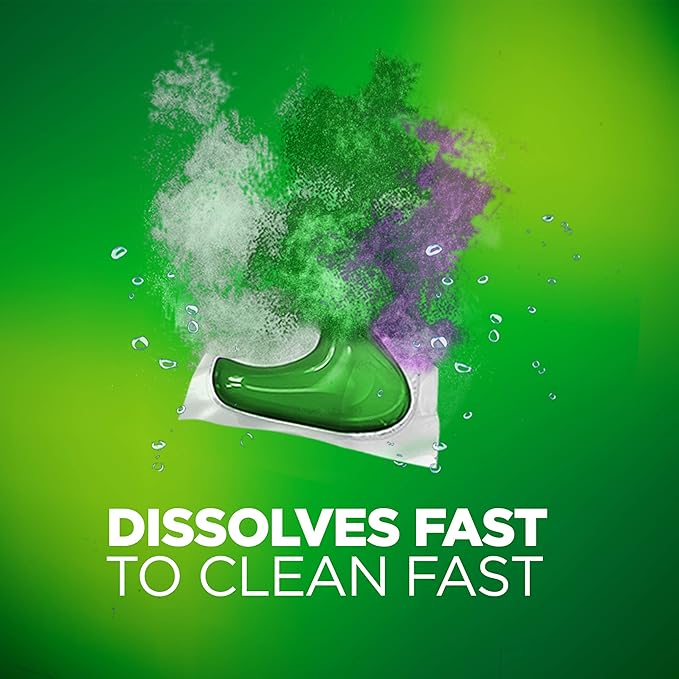 Cascade Platinum Dishwasher Pods, ActionPacs + Oxi, Dishwasher Detergent, Fresh Scent, 44 Count