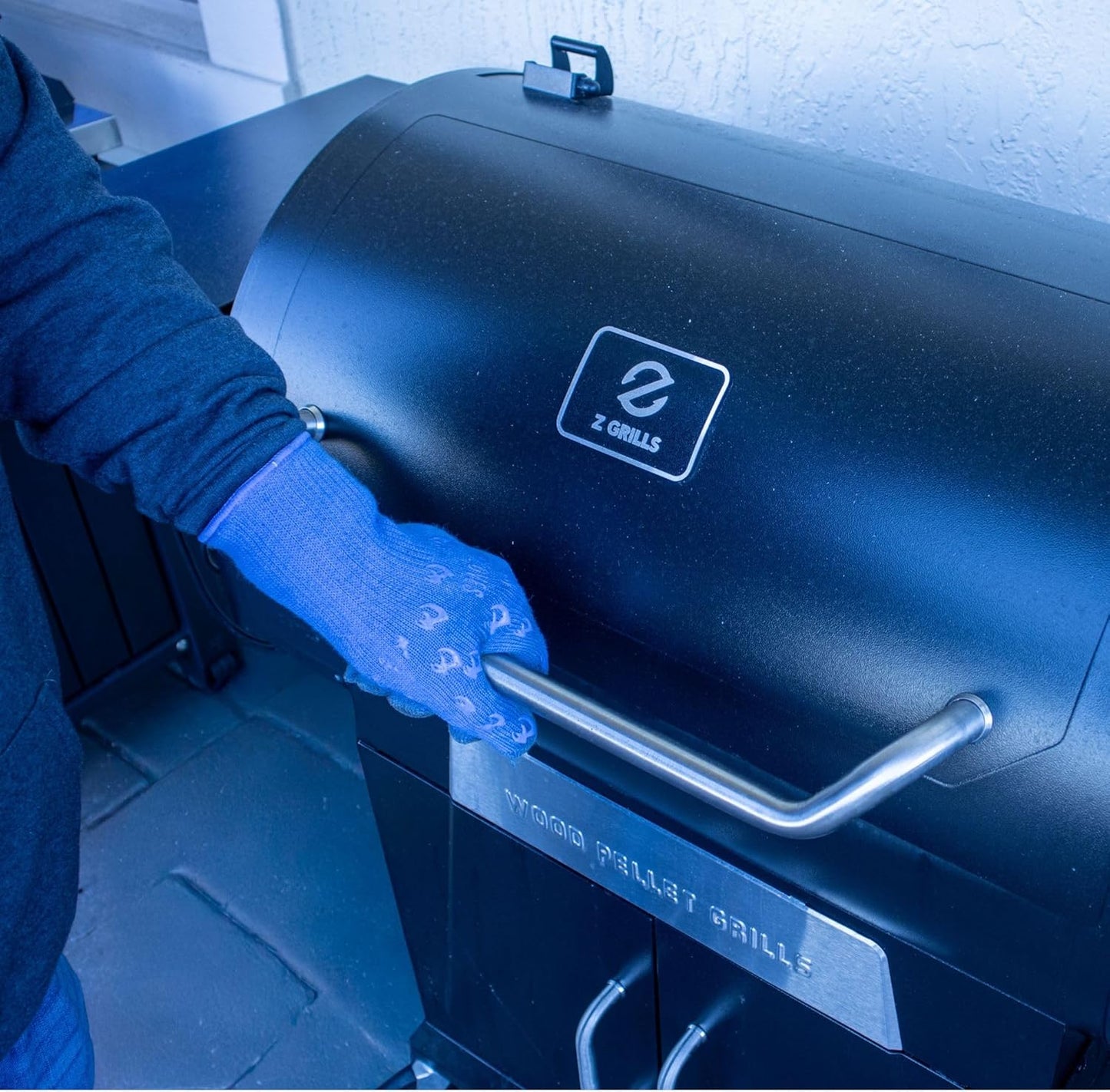 Grill Armor Oven Gloves 932°F Extreme Heat & Cut Resistant Oven Mitts with Fingers for BBQ, Cooking, Grilling, Baking – Accessory for Smoker, Cast Iron, Fire Pit, Camping, Fireplace, Griddle & More