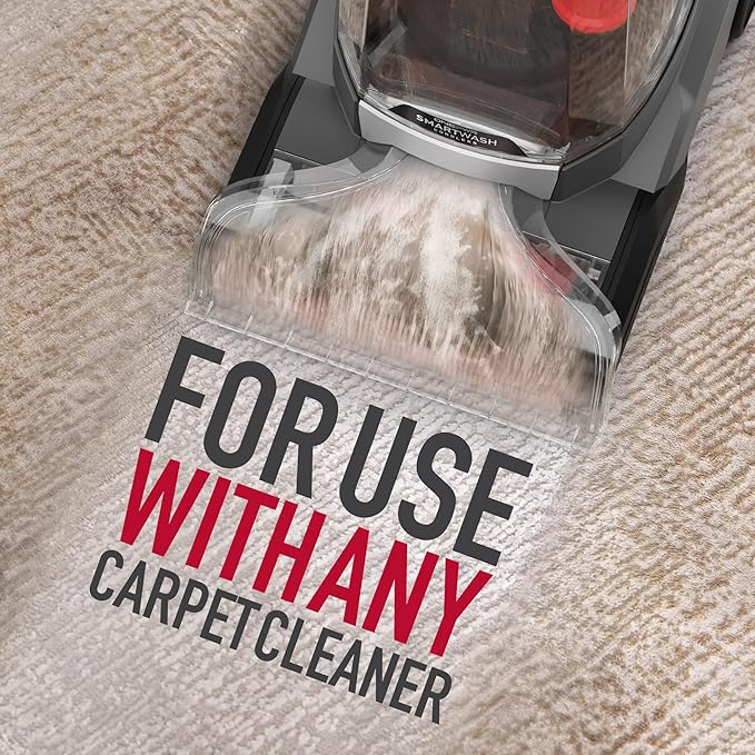 Hoover Oxy Carpet Cleaner Solution, 116 oz., Ocean Breeze Scent, Deep Cleaning Carpet Shampoo Solution, Removes Tough Colored Stains from Carpet and Upholstery, Pair with Hoover Carpet Cleaner Machine