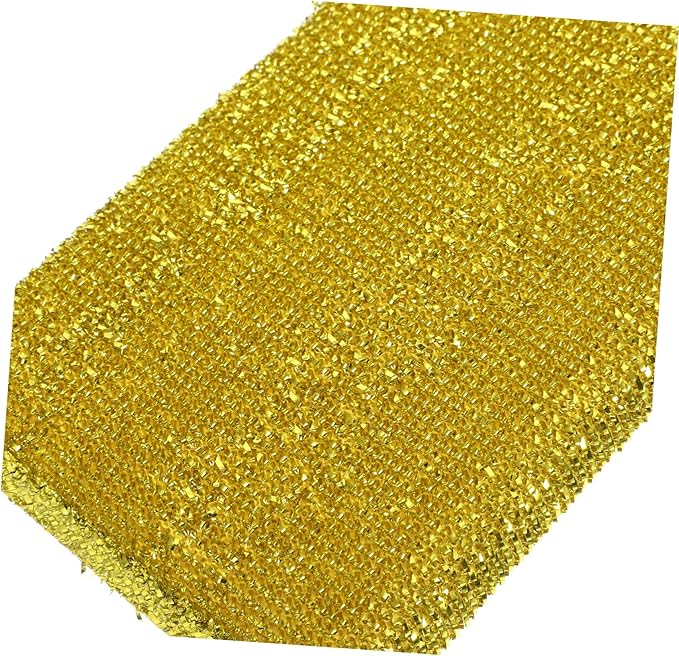24pcs Glitter Dishwashing Sponge Pad Set Non-Scratch Kitchen Cleaning Scrub Pads for Home Use for Scouring Dishes and Pots