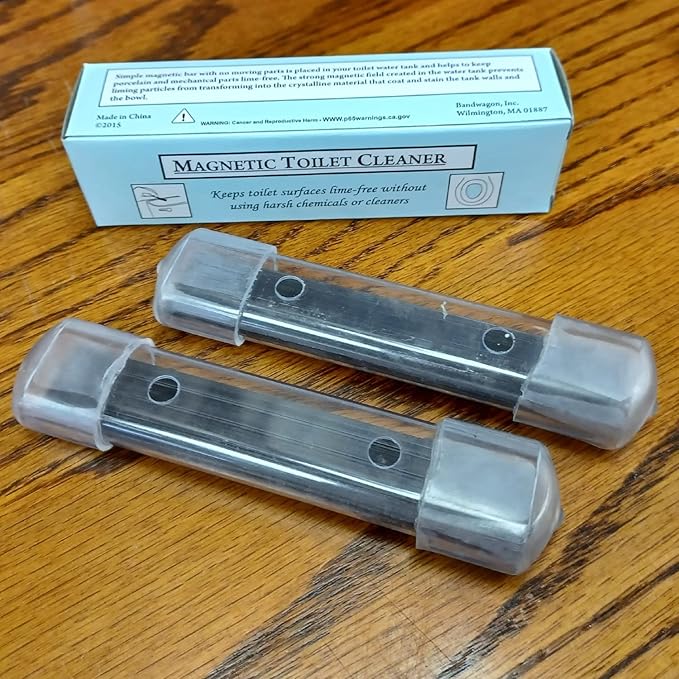 Bandwagon Toilet Cleaning Magnets Long Lasting No Chemicals No Staining Set of 4