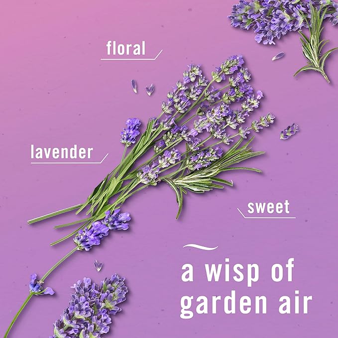 Febreze Plug In Air Freshener, Odor-Fighting Scented Oil Refill, Air Fresheners for Home and Bathroom and Kitchen, Long Lasting for Strong Odors, Twilight Lavender Scent, 0.87oz Refills, 4 Count