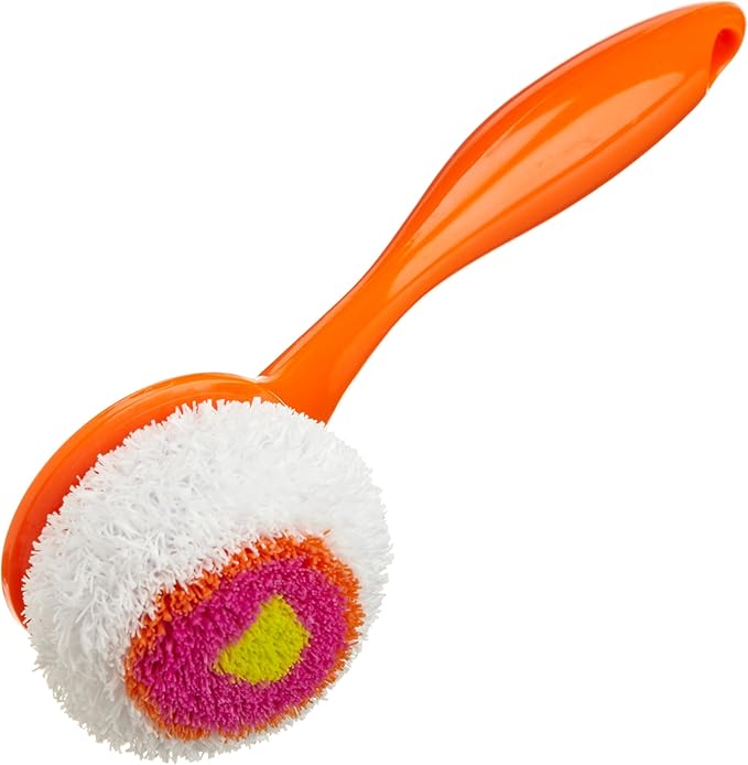 Casabella All-Purpose 11.45" Dish Cleaning Scrub Brush, Color May Vary