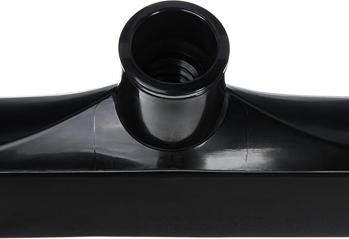SPARTA 3656803 Plastic Floor Squeegee, Shower Squeegee, Heavy Duty Squeegee With Rubber Blade For Windows, Glass, Shower Doors, Floors, Windshields, 24 Inches, Black, (Pack of 6)