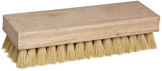 Weiler 44024 8" Block Size, White Tampico Fill, Square Wood Block, Hand Scrub Brush