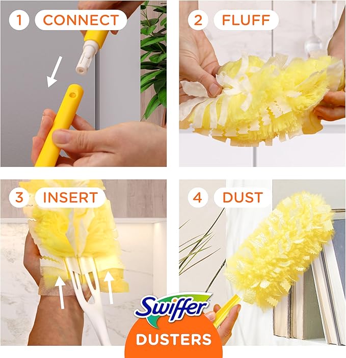 Swiffer 360 Dusters Refills 6 Count (Pack of 2)