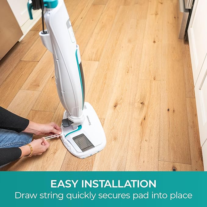 Kenmore SMP01 Microfiber & Washable Pads, 4 pack, for Kenmore SM2060 S200 Series Steam Mop, for Floor Cleaning