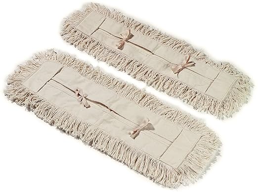 SPARTA Flo-Pac Dust Mop Tie Back for Cleaning, 24 X 5 Inches, Tan