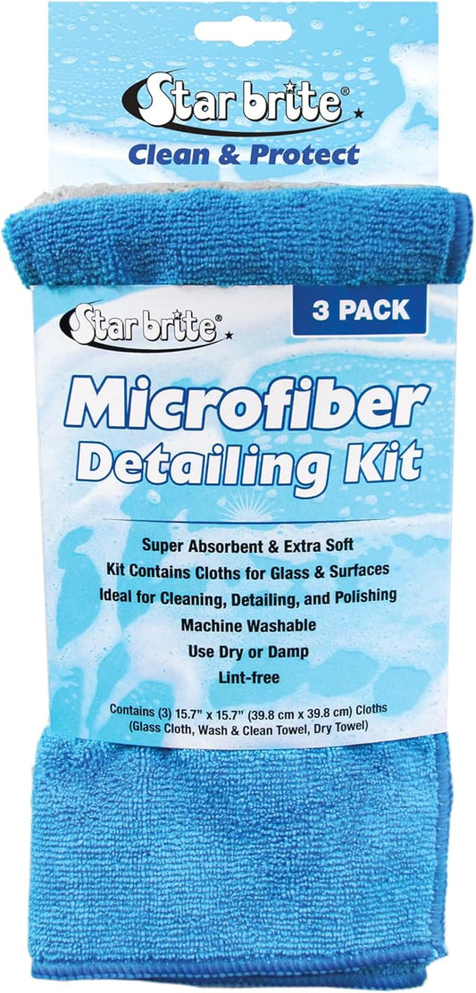STAR BRITE Microfiber Detailing Kit (3PC) (040079)