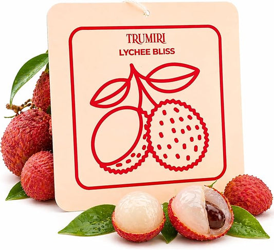 Lychee Bliss - Room Deodorizer Gel Odor Eliminator For Home - Bathroom Air Freshener Odor Absorber - Closet Deodorizer - Long Lasting Non Plug In Strong Scent For Kitchen Trash Basement Shoe Rack