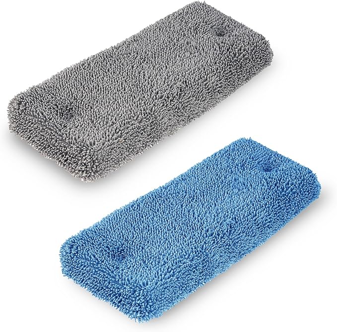 Superio Microfiber Mop Head Replacement for Self-Wring Miracle Mop - 1-Pack Cleaning Pad Refill and Extra Microfiber Mop Refill Pad