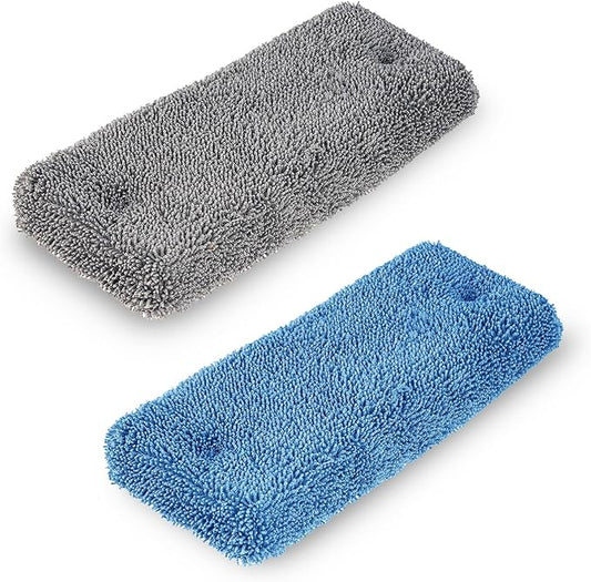 Superio Microfiber Mop Head Replacement for Self-Wring Miracle Mop - 1-Pack Cleaning Pad Refill and Extra Microfiber Mop Refill Pad