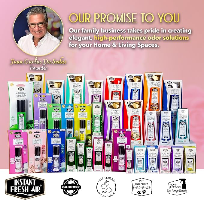 Priventi Toilet Spray & Bathroom Spray Odor Eliminator - Up to 120 Uses - Travel Size Odor Elimination for #2 - For Home, Office, Schools, Travel - Orchid Rose Fragrance - 2.4 oz