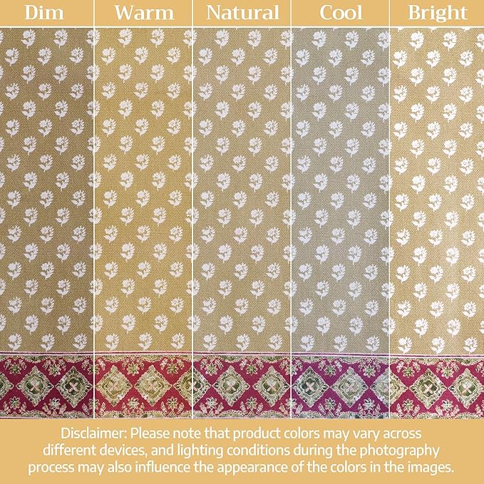Maison d' Hermine 100% Cotton Cloth Napkins Set of 4 Everyday Reusable Square Napkins Cloth Washable Dinner Party Wedding Restaurant Hotel Kitchen Spring Summer (Manosque, 18" x 18")