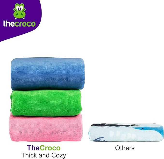 Premium Hooded Towels for Kids | Ultra Soft and Extra Large (28 x 49 inches) | 100% Cotton Kids Bath Towel with Hood | Beach Pool Towels for Ages 1-8 Boys & Girls (Pink)