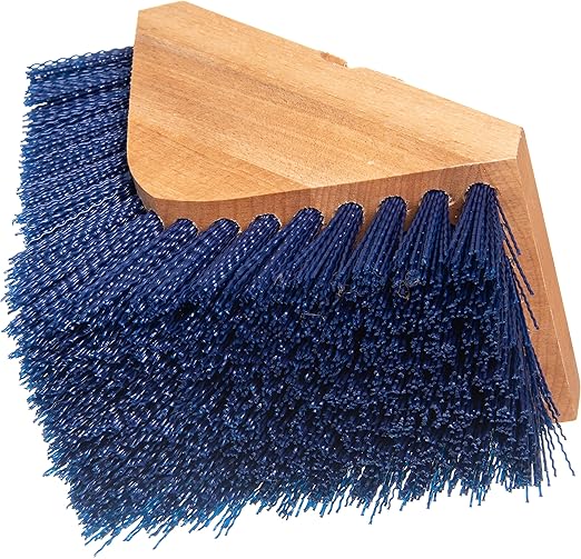 Carlisle FoodService Products 36196614 Triangle Scrubber, Polypropylene Bristles, 5" Brush Size, 1-1/8" Bristle Trim, Blue
