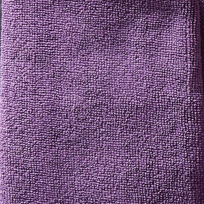 DII Cleaning Collection Microfiber Set, Dishtowel, 16x24, Eggplant, 6 Piece