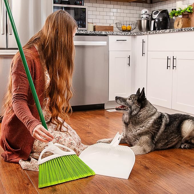 Libman PetPlus Angle Broom with Dustpan