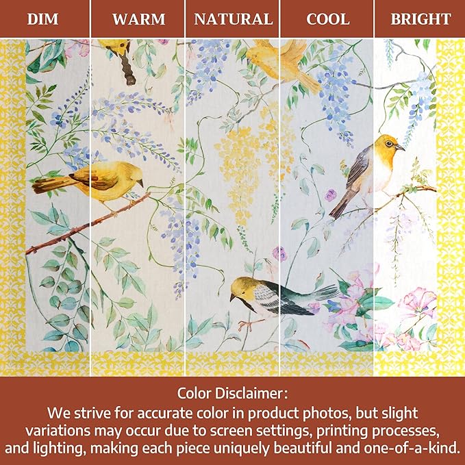 Maison d' Hermine 100% Cotton Cloth Napkins Set of 4 Everyday Reusable Square Napkins Cloth Washable Dinner Party Wedding Restaurant Hotel Kitchen Spring Summer (Sitelle, 18" x 18")