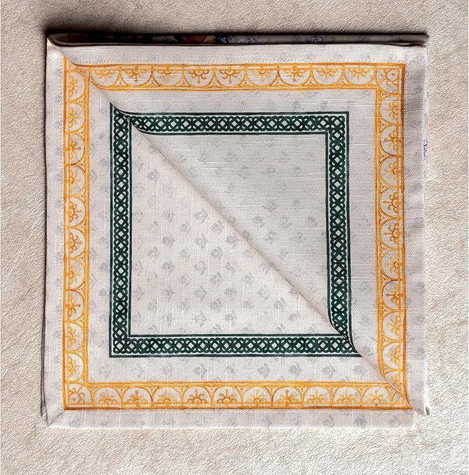 Maison d' Hermine 100% Cotton Cloth Napkins Set of 6 Everyday Reusable Square Napkins Cloth Washable Dinner Party Wedding Restaurant Hotel Kitchen Spring Summer (Fanny Lavender, 20" x 20")