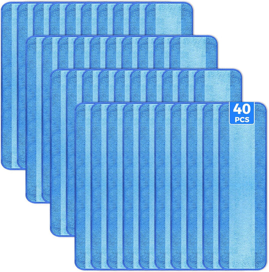 Microfiber Cleaning Pads are Compatible with Bona Mop (40PCS)