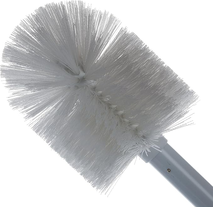 SPARTA Industial Tank Brush Pipe Brush, Drain Brush with Handle for Commercial Kitchens, Polyester Bristle, 5 Inch, White, (Pack of 6)