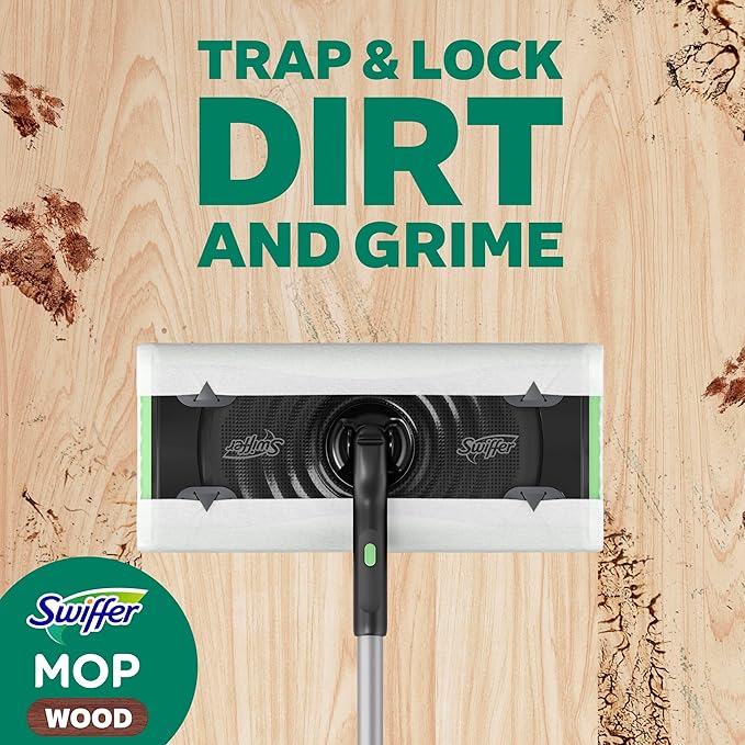 Swiffer Sweeper Wet Wood Floor Mopping Cloths,20 Count (Pack of 6)