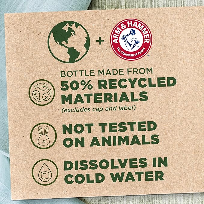 ARM & HAMMER Odor Blasters In-Wash Scent Booster, Laundry Scent Booster Fresh Escape scent, 24 Oz
