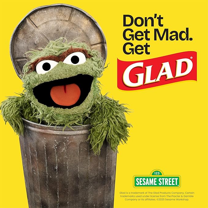 Glad ForceFlex Tall Kitchen Trash Bags, 13 Gallon, Gain Moonlight Breeze, 110 Ct (Package May Vary)