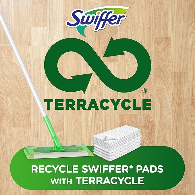 Swiffer Sweeper Heavy Duty Dry Multi-Surface Cloth Refills for Floor Sweeping and Cleaning,Unstopables Fresh Scent,20 Count (Pack of 4)
