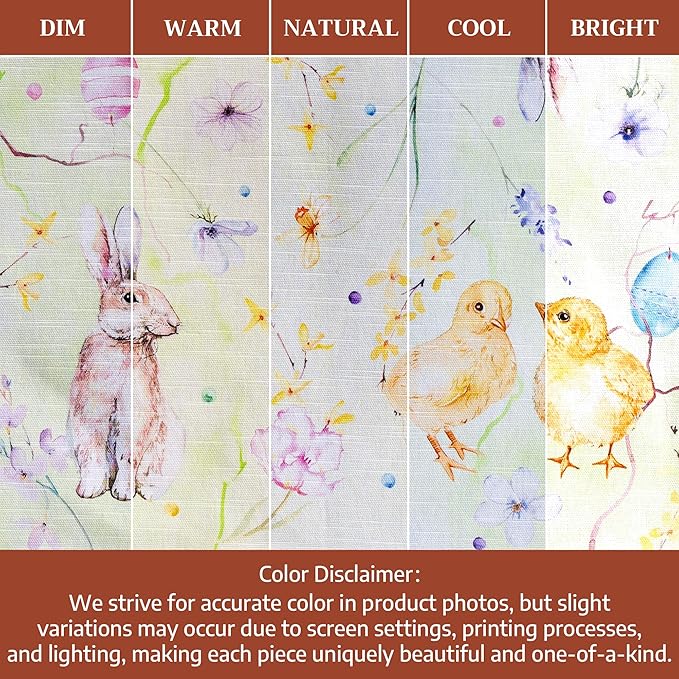 Maison d' Hermine 100% Cotton Cloth Napkins Set of 4 Everyday Reusable Square Napkins Cloth Washable Dinner Party Wedding Restaurant Hotel Kitchen Spring Summer (Easter Zest, 20" x 20")