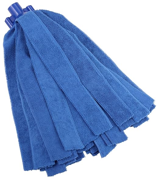 Vikan Microfiber Socket Mop, Blue