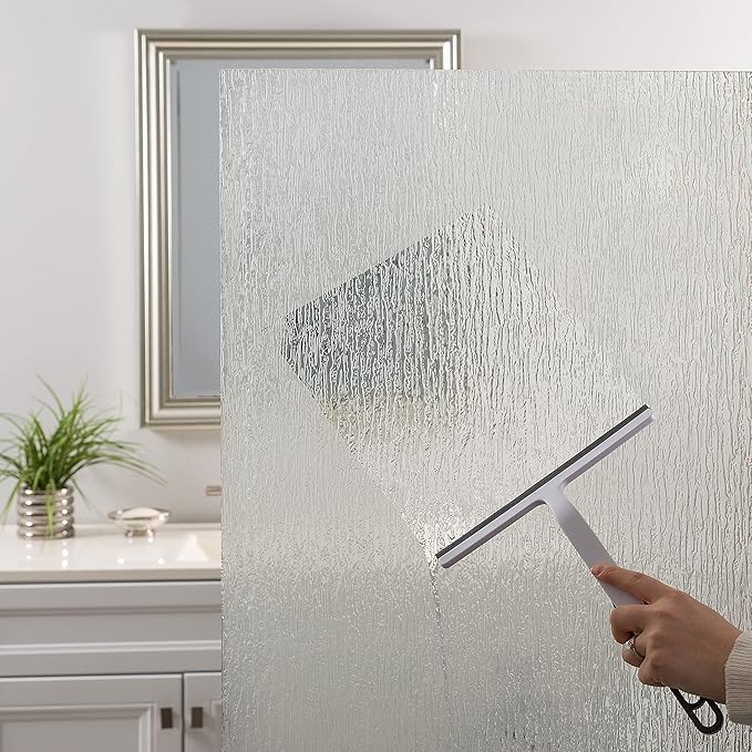 Bath Bliss Extendable Suction Hook Squeegee, Chrome
