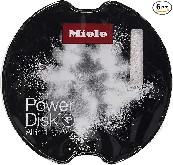Miele PowerDisk All in 1 Dishwasher Detergent Set (6 x 400 g)