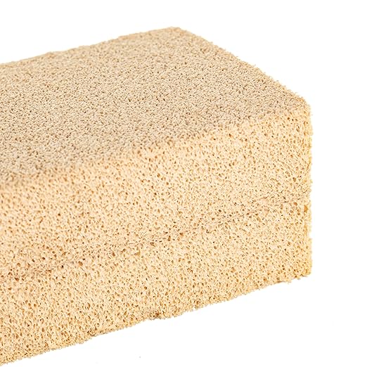 Unger Commercial Soot Master Sponge (Case of 6) – Heavy Duty Cleaning Sponge for Removing Soot, Smoke, and Dirt from Windows, Walls, and Surfaces – SP060