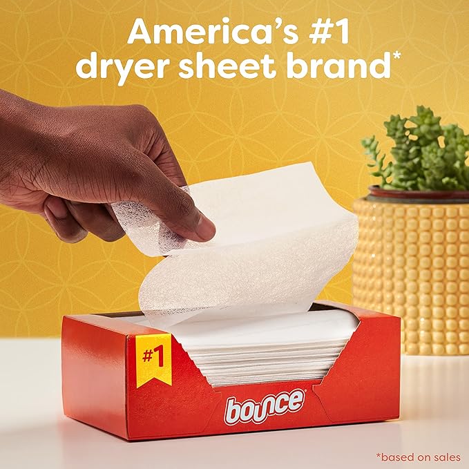 Bounce Fabric Softener Sheets,Outdoor Fresh Scent,240 Count (Pack of 4)