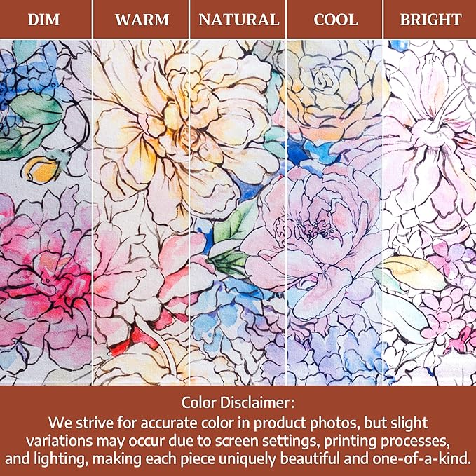 Maison d' Hermine 100% Cotton Cloth Napkins Set of 4 Everyday Reusable Square Napkins Cloth Washable Dinner Party Wedding Restaurant Hotel Kitchen Spring Summer (Floral Love, 20" x 20")