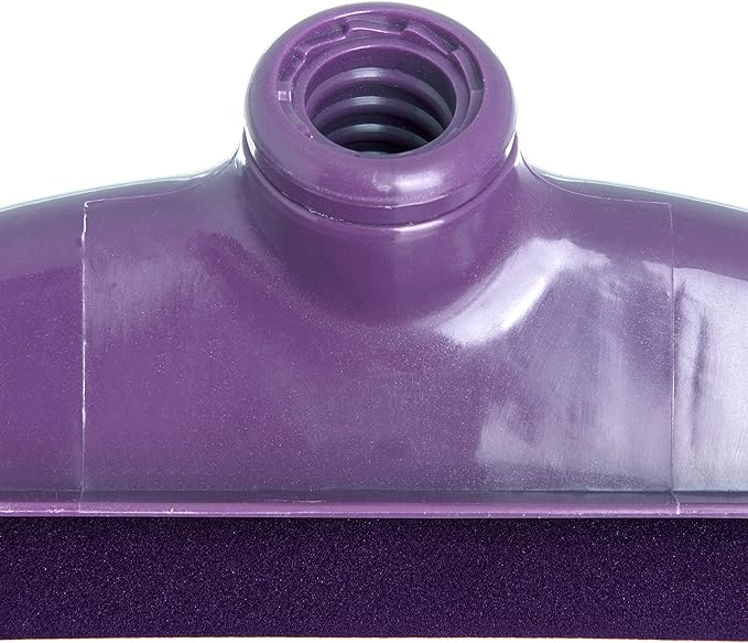 SPARTA 4156868 Plastic Double Foam Squeegee, Commercial Squeegee With Durable Contruction For Cleaning, Commercial, Residential, 24 Inches, Purple, (Pack of 6)