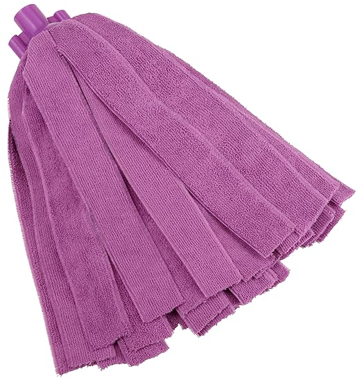 Vikan Microfiber Socket Mop, Purple