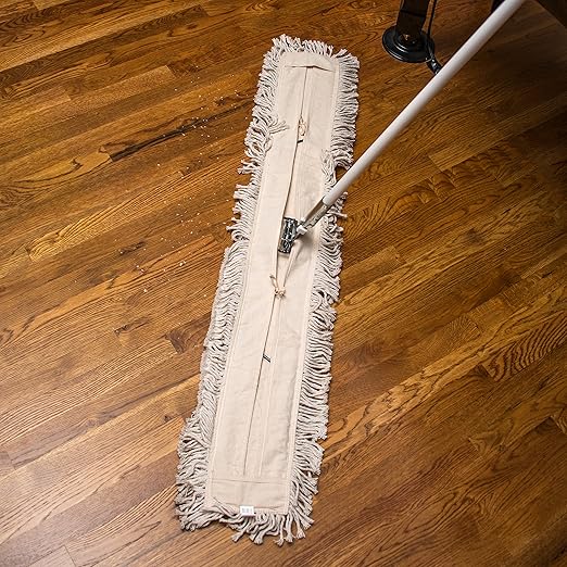 SPARTA Flo-Pac Dust Mop for Cleaning, 48 Inches, Tan