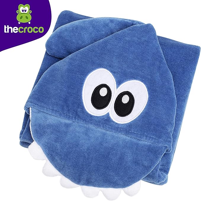 Premium Hooded Towel: Ultra Soft, 100% Cotton, Super Absorbent, Thick, and Exceptionally Large.